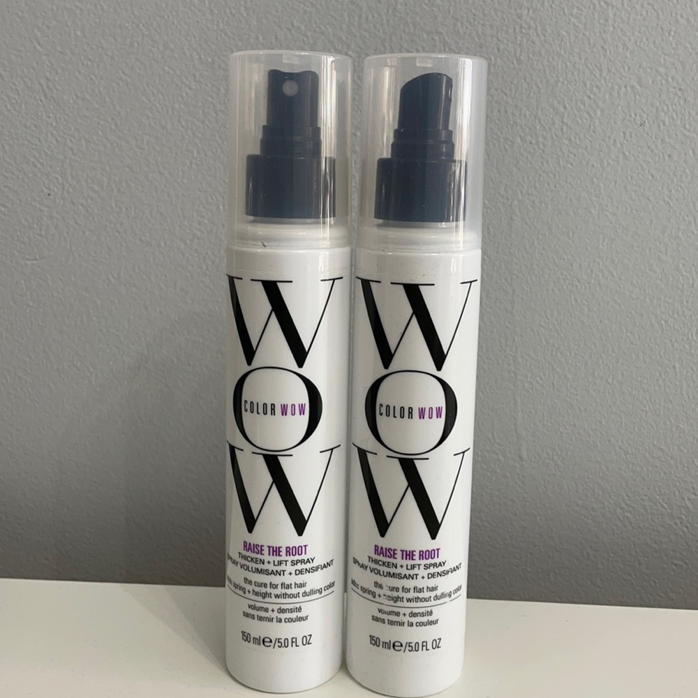 TWO!! WOW Raise the root volume spray